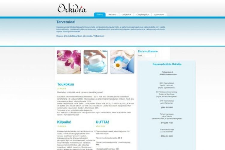 Kauneushoitola Orkidéa
